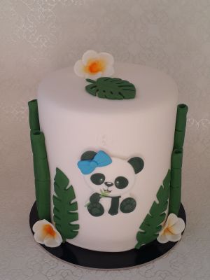 Panda maci torta
