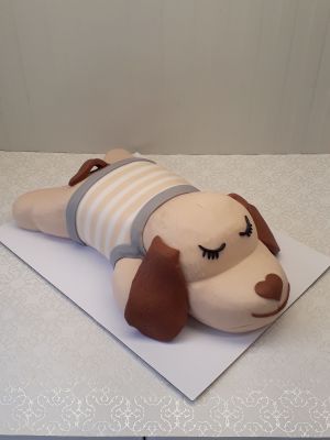 Alvó kutya - nyonyó torta