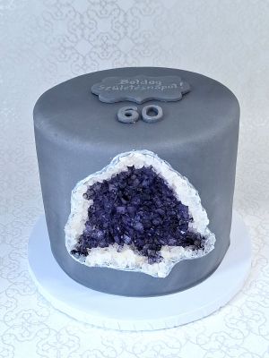Ametiszt torta