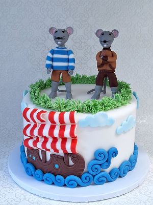 Mesehős torta